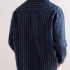 Nīkau Pinstriped Denim Overshirt - BK Nīkau Pinstriped Denim Overshirt - BK
