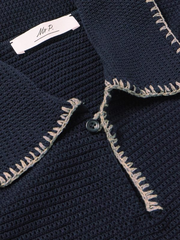 Embroidered Cotton Polo Shirt - CU Embroidered Cotton Polo Shirt - CU