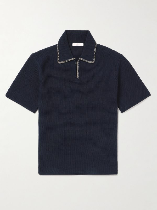Embroidered Cotton Polo Shirt Embroidered Cotton Polo Shirt