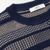 Jacquard-Knit Cotton T-Shirt - CU