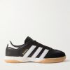 Samba MN Suede-Trimmed Leather Sneakers Samba MN Suede-Trimmed Leather Sneakers