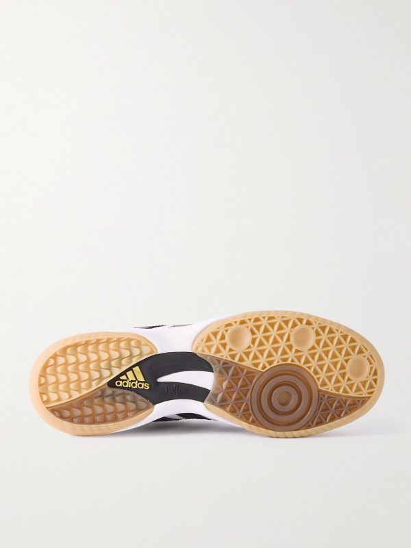Samba MN Suede-Trimmed Leather Sneakers - E1 Samba MN Suede-Trimmed Leather Sneakers - E1