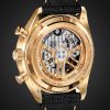 + TAG Heuer Carrera Limited Edition Automatic 42mm 18-Karat Gold and Canvas Watch - BK + TAG Heuer Carrera Limited Edition Automatic 42mm 18-Karat Gold and Canvas Watch - BK
