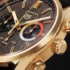 + TAG Heuer Carrera Limited Edition Automatic 42mm 18-Karat Gold and Canvas Watch - CU + TAG Heuer Carrera Limited Edition Automatic 42mm 18-Karat Gold and Canvas Watch - CU
