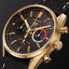 + TAG Heuer Carrera Limited Edition Automatic 42mm 18-Karat Gold and Canvas Watch - FR + TAG Heuer Carrera Limited Edition Automatic 42mm 18-Karat Gold and Canvas Watch - FR