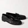 Le Loafer Monogram Logo-Appliquéd Leather Penny Loafers - FR Le Loafer Monogram Logo-Appliquéd Leather Penny Loafers - FR