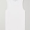 Ribbed Stretch-Cotton Jersey Tank Top Ribbed Stretch-Cotton Jersey Tank Top
