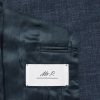 Virgin Wool, Silk and Linen-Blend Suit Jacket - E2 Virgin Wool, Silk and Linen-Blend Suit Jacket - E2