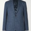 Virgin Wool, Silk and Linen-Blend Suit Jacket Virgin Wool, Silk and Linen-Blend Suit Jacket