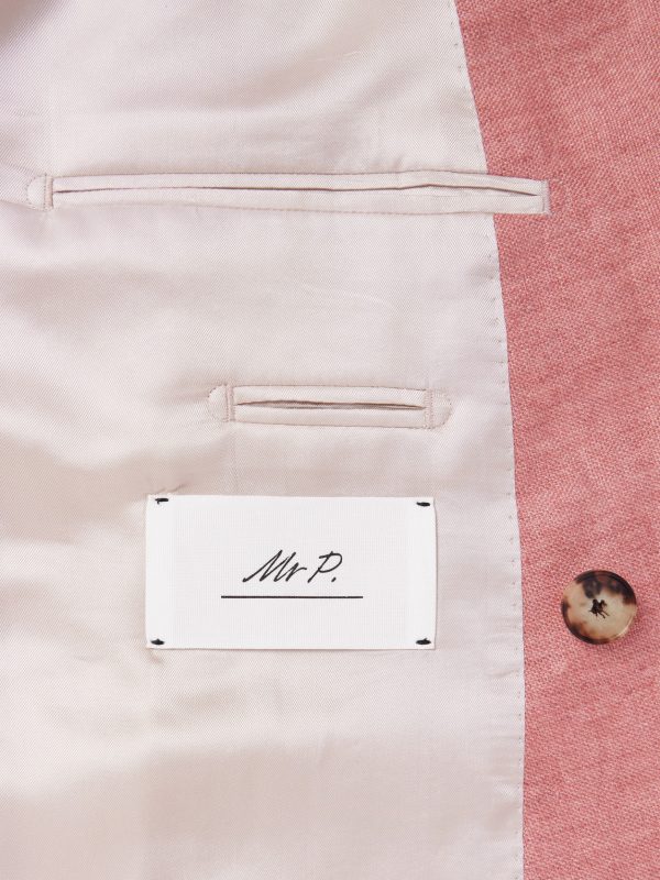 Double-Breasted Linen Suit Jacket - E2 Double-Breasted Linen Suit Jacket - E2