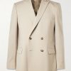 Phillip Double-Breasted Wool and Mohair-Blend Suit Jacket Phillip Double-Breasted Wool and Mohair-Blend Suit Jacket