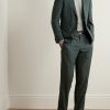 Virgin Wool, Silk and Linen-Blend Suit Jacket - OU Virgin Wool, Silk and Linen-Blend Suit Jacket - OU