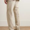 Phillip Straight-Leg Wool and Mohair-Blend Suit Trousers - BK Phillip Straight-Leg Wool and Mohair-Blend Suit Trousers - BK