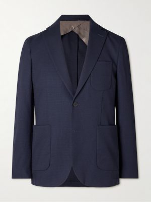 Virgin Wool-Hopsack Blazer Virgin Wool-Hopsack Blazer