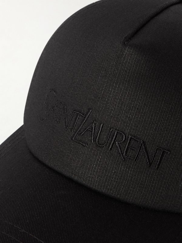 Logo-Embroidered Cotton and Linen-Blend Gabardine Baseball Cap - CU