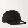 Logo-Embroidered Cotton and Linen-Blend Gabardine Baseball Cap