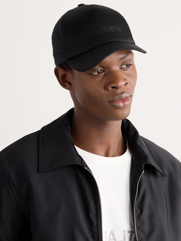 Logo-Embroidered Cotton and Linen-Blend Gabardine Baseball Cap - OU