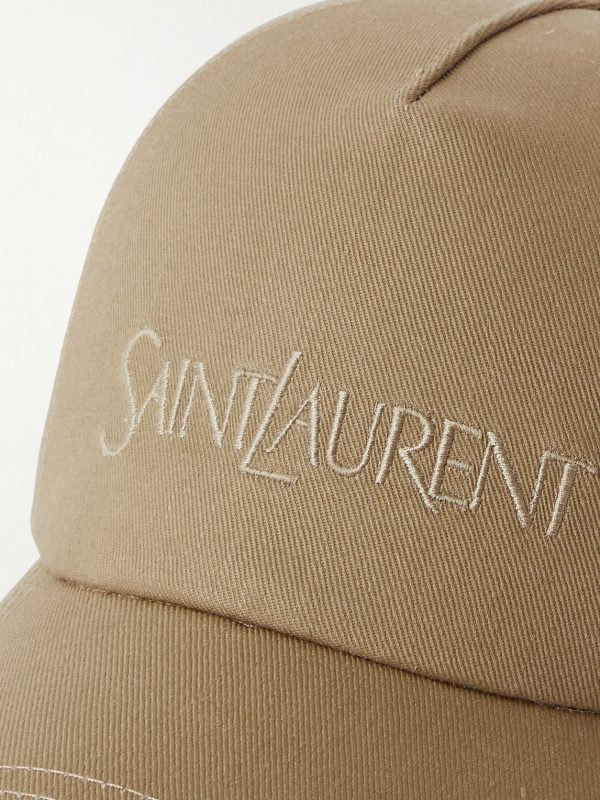 Logo-Embroidered Cotton and Linen-Blend Gabardine Baseball Cap - CU Logo-Embroidered Cotton and Linen-Blend Gabardine Baseball Cap - CU