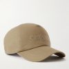 Logo-Embroidered Cotton and Linen-Blend Gabardine Baseball Cap Logo-Embroidered Cotton and Linen-Blend Gabardine Baseball Cap