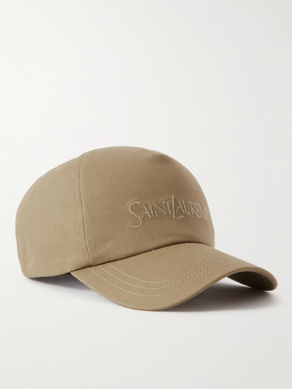 Logo-Embroidered Cotton and Linen-Blend Gabardine Baseball Cap Logo-Embroidered Cotton and Linen-Blend Gabardine Baseball Cap