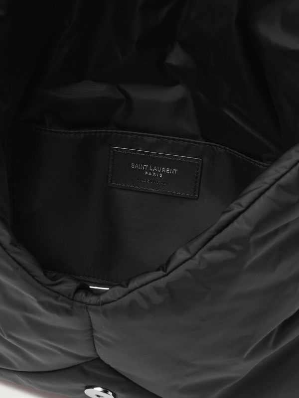 Cassandre Logo-Appliquéd Padded Shell Pouch - E1