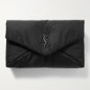 Cassandre Logo-Appliquéd Padded Shell Pouch