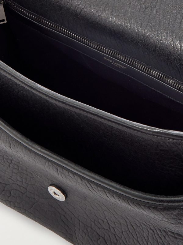 Niki Textured-Leather Messenger Bag - E1 Niki Textured-Leather Messenger Bag - E1