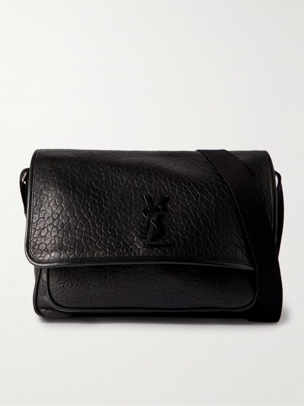 Niki Textured-Leather Messenger Bag Niki Textured-Leather Messenger Bag