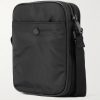City Mini Logo-Print Leather-Trimmed Shell Camera Bag - BK City Mini Logo-Print Leather-Trimmed Shell Camera Bag - BK