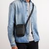 City Mini Logo-Print Leather-Trimmed Shell Camera Bag - OU City Mini Logo-Print Leather-Trimmed Shell Camera Bag - OU