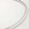 Logo-Engraved Silver-Tone Chain Bracelet - CU Logo-Engraved Silver-Tone Chain Bracelet - CU