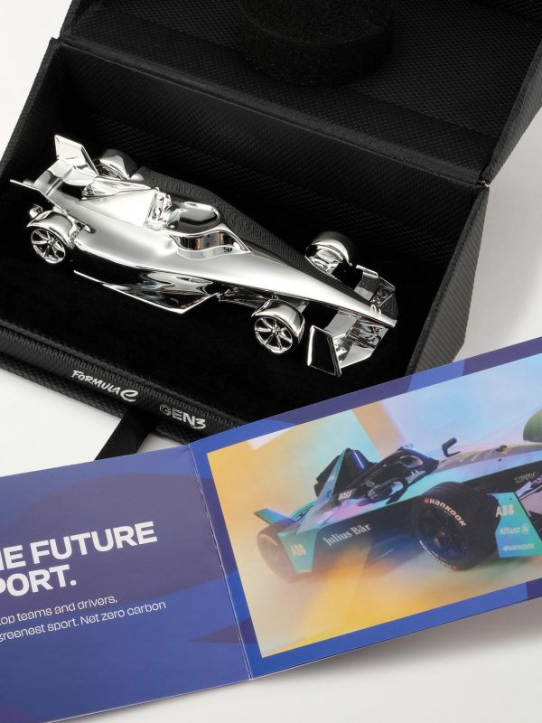 Formula E Gen3 Miniature Sculpture Model Car - E1
