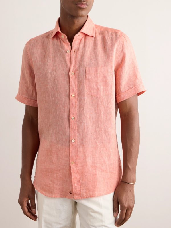 Glanshirt Slim-Fit Linen Shirt - FR Glanshirt Slim-Fit Linen Shirt - FR