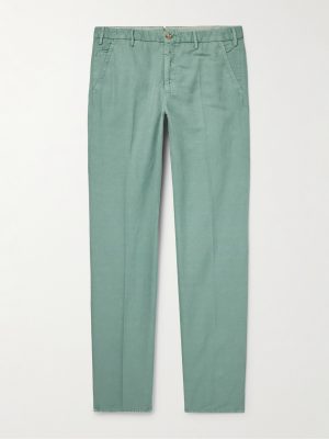 Venezia 1951 Slim-Fit Straight-Leg Chinolino Trousers Venezia 1951 Slim-Fit Straight-Leg Chinolino Trousers