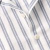 Glanshirt Camp-Collar Striped Cotton Oxford Shirt - CU Glanshirt Camp-Collar Striped Cotton Oxford Shirt - CU