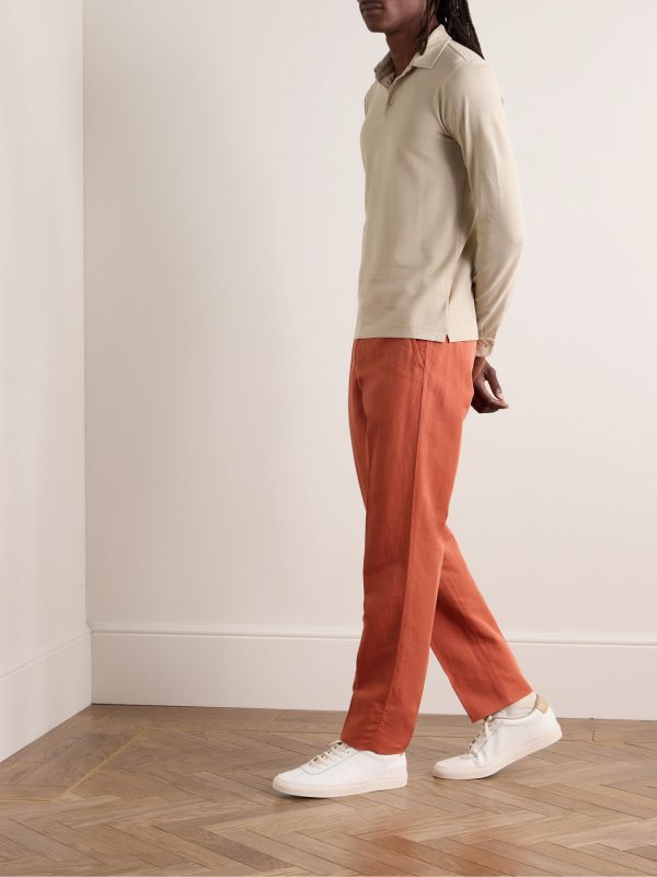 Venezia 1951 Slim-Fit Straight-Leg Chinolino Trousers - OU Venezia 1951 Slim-Fit Straight-Leg Chinolino Trousers - OU