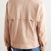Suede Shirt Jacket - BK