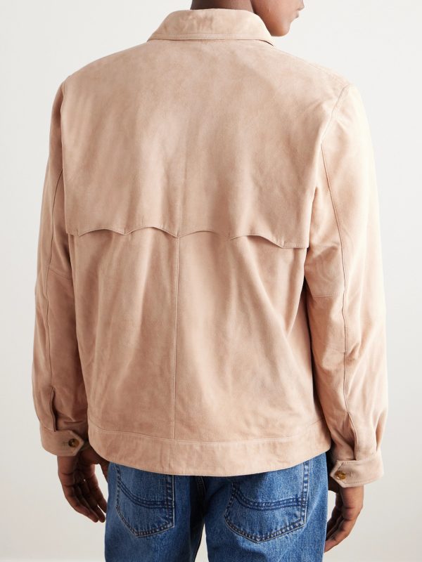 Suede Shirt Jacket - BK