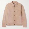 Suede Shirt Jacket