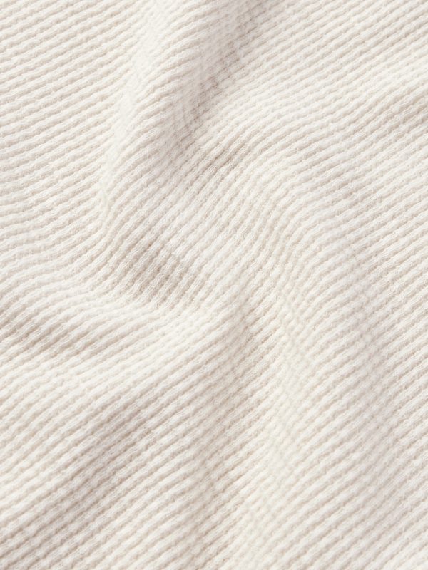 Slim-Fit Waffle-Knit Cotton Henley T-Shirt - CU Slim-Fit Waffle-Knit Cotton Henley T-Shirt - CU