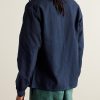 French Logo-Embroidered Patchwork Organic Cotton-Canvas Jacket - BK French Logo-Embroidered Patchwork Organic Cotton-Canvas Jacket - BK