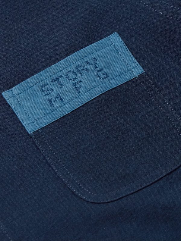 French Logo-Embroidered Patchwork Organic Cotton-Canvas Jacket - CU French Logo-Embroidered Patchwork Organic Cotton-Canvas Jacket - CU