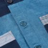 French Logo-Embroidered Patchwork Organic Cotton-Canvas Jacket - E1 French Logo-Embroidered Patchwork Organic Cotton-Canvas Jacket - E1