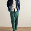 French Logo-Embroidered Patchwork Organic Cotton-Canvas Jacket - OU French Logo-Embroidered Patchwork Organic Cotton-Canvas Jacket - OU