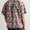 Coch Floral-Print Organic Cotton Shirt - BK Coch Floral-Print Organic Cotton Shirt - BK
