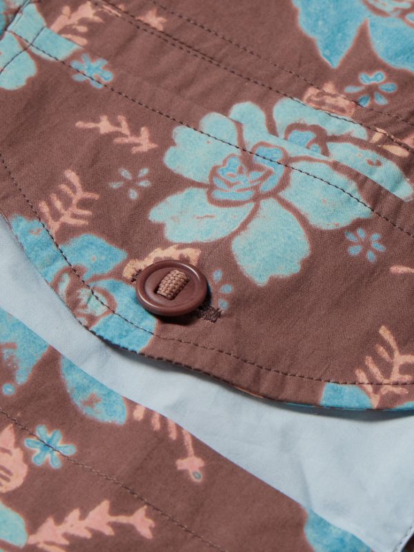 Coch Floral-Print Organic Cotton Shirt - CU Coch Floral-Print Organic Cotton Shirt - CU