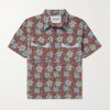 Coch Floral-Print Organic Cotton Shirt Coch Floral-Print Organic Cotton Shirt