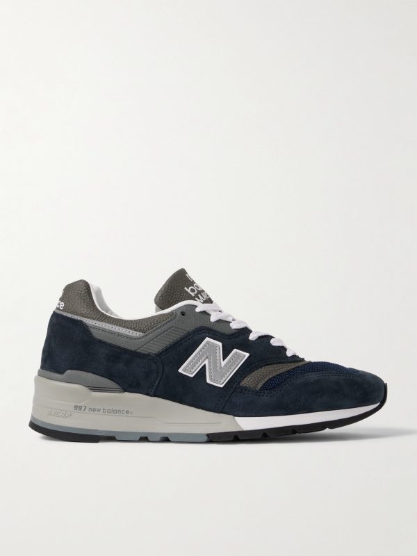MiUS 997 Suede, Mesh and Leather Sneakers MiUS 997 Suede, Mesh and Leather Sneakers