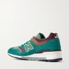 MiUS 997 Rubber-Trimmed Suede and Mesh Sneakers - BK MiUS 997 Rubber-Trimmed Suede and Mesh Sneakers - BK
