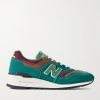 MiUS 997 Rubber-Trimmed Suede and Mesh Sneakers MiUS 997 Rubber-Trimmed Suede and Mesh Sneakers